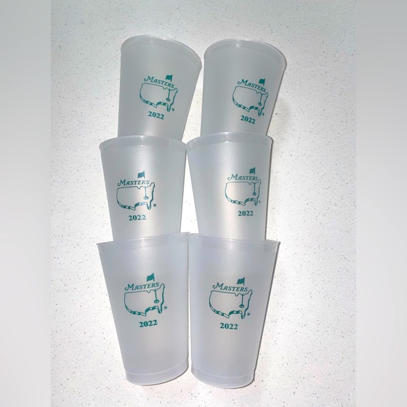 The Masters Dining The Masters Cups 6 Included Together Plastic You